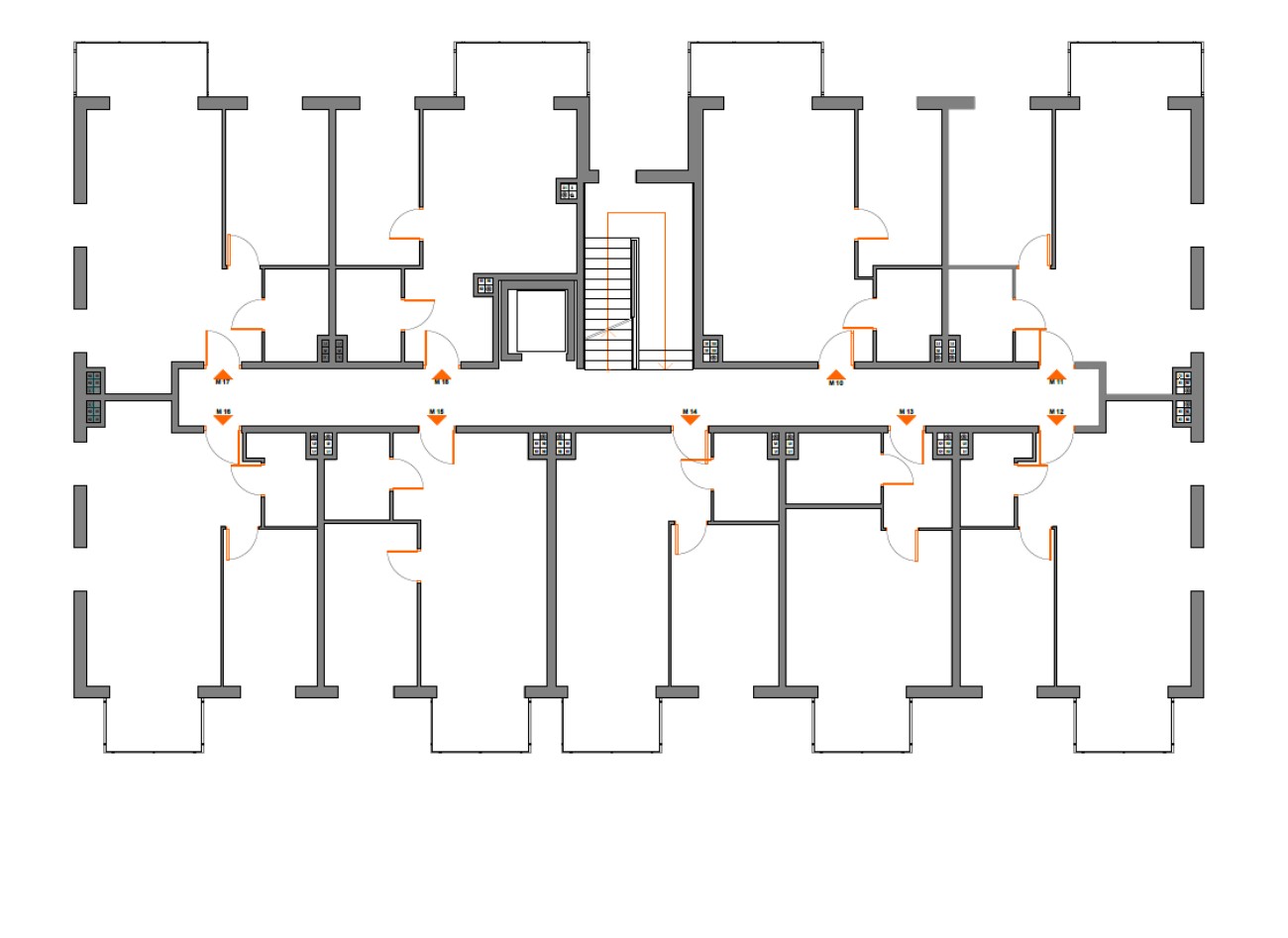 Piętro I - plan